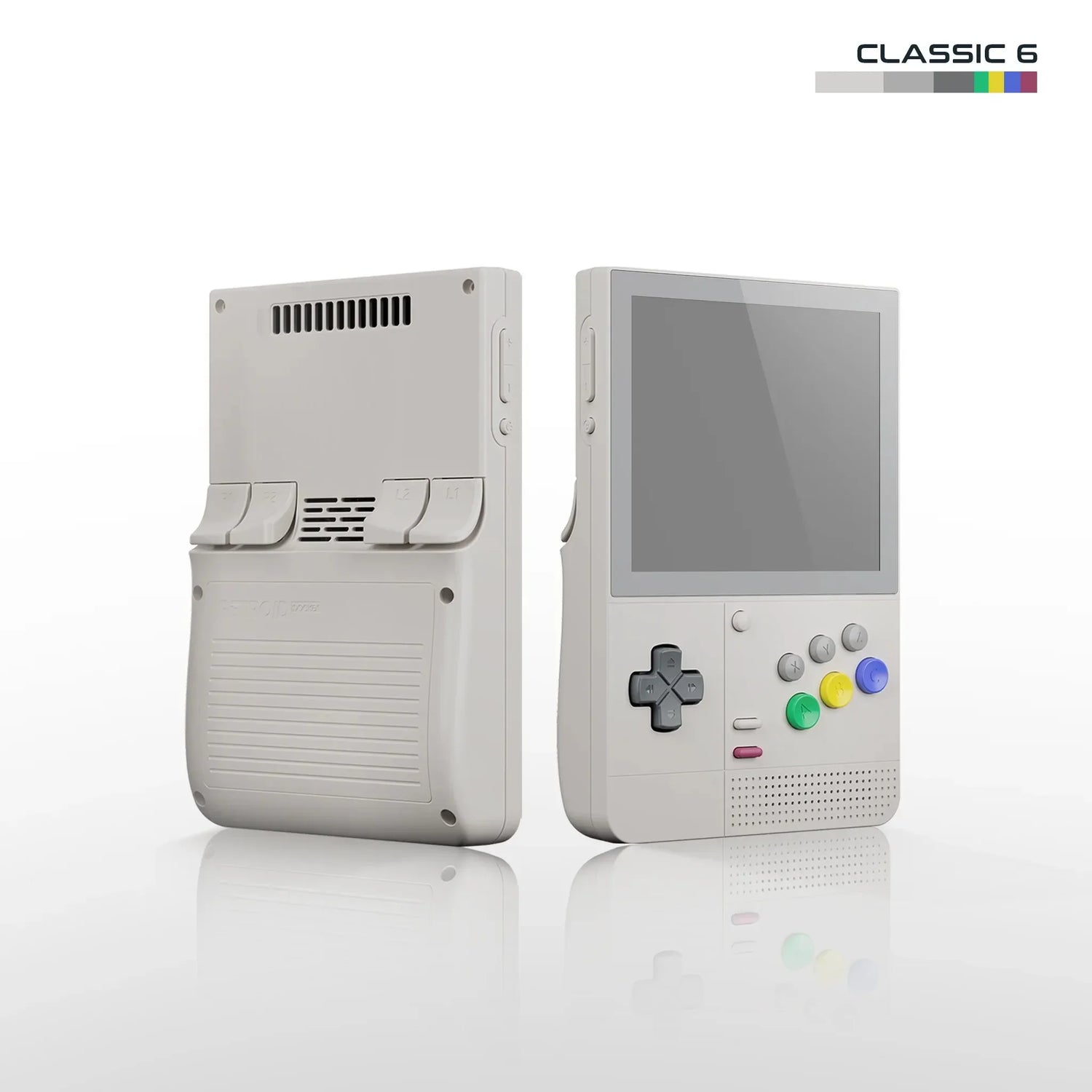 Retroid Pocket Classic Handheld Game Console – 3.92 AMOLED Touch Screen, 6GB RAM, 128GB, Snapdragon G1 Gen2, Android 14, 5000mAh, Wi-Fi 5