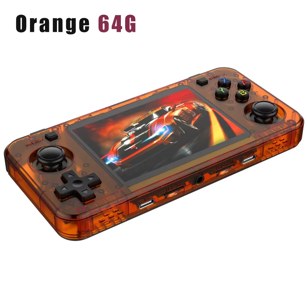 R36H Retro Handheld Game Console – 3.5 IPS Screen, 15,000+ Games, 64GB/128GB, Hall Effect Joystick, Linux ArkOS, Portable Pocket Player