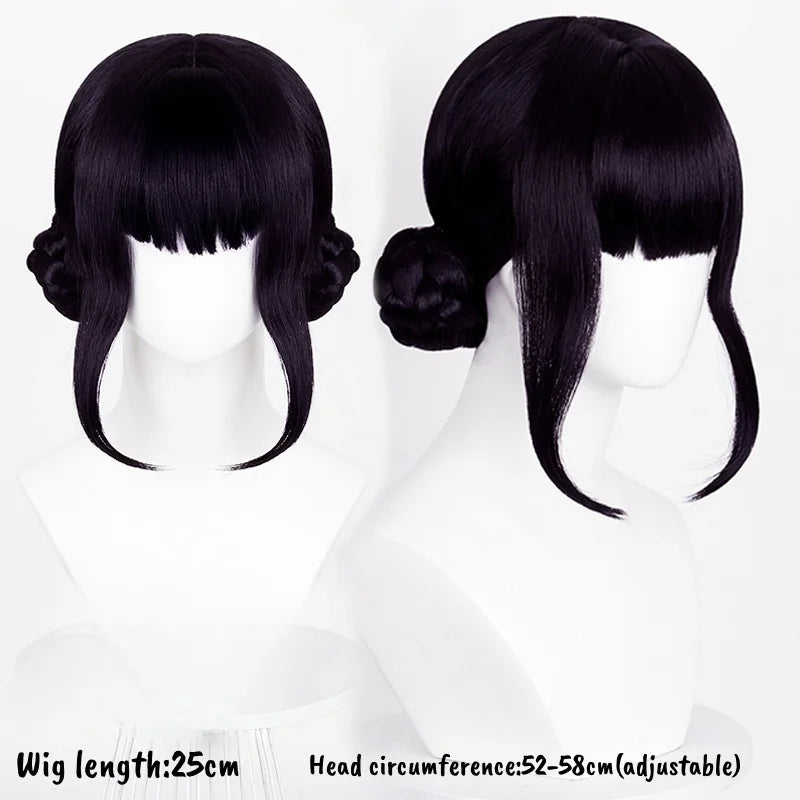 Movie Kpop Anime Cosplay Wigs Purple Black Red Long Hair Heat Resistant Synthetic Wigs Carnival Props