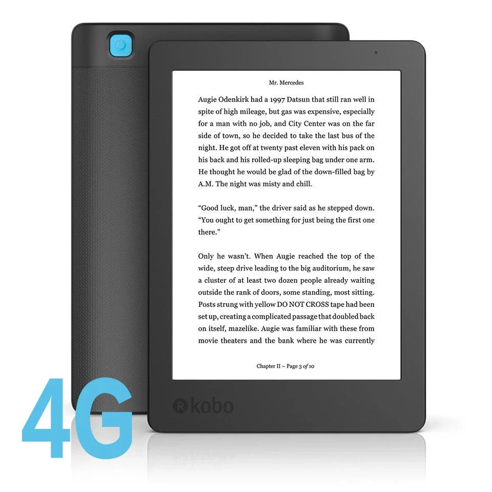 Kobo Aura Edition 2 E-Reader – 6 E-Ink Touch, 212 PPI, 4GB/16GB/32GB, Wi-Fi, Backlight, 24h Battery, EPUB/PDF, Refurbished