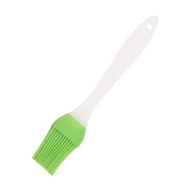 Silicone Pastry & BBQ Oil Brush – Detachable, Eco-Friendly, for Baking, Cake & Grilling, Green or Blue