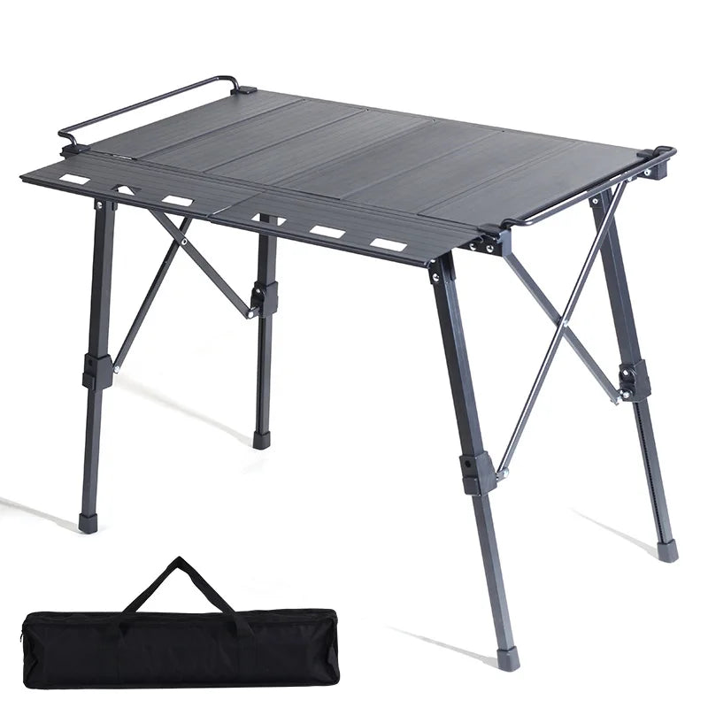 Lohas Camping Folding IGT Table System – Lightweight Aluminum Alloy Backpack Table with Stove, Grate, Extension & Lamp Holder Options