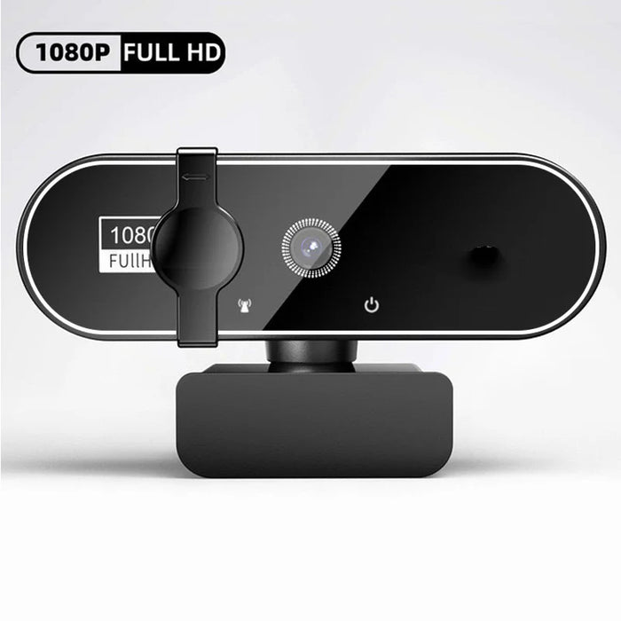 USB Webcam with Built-in Microphone – 1080P or 4K (3840x2160), Autofocus, CMOS, for PC, Laptop, Video Calls & Recording