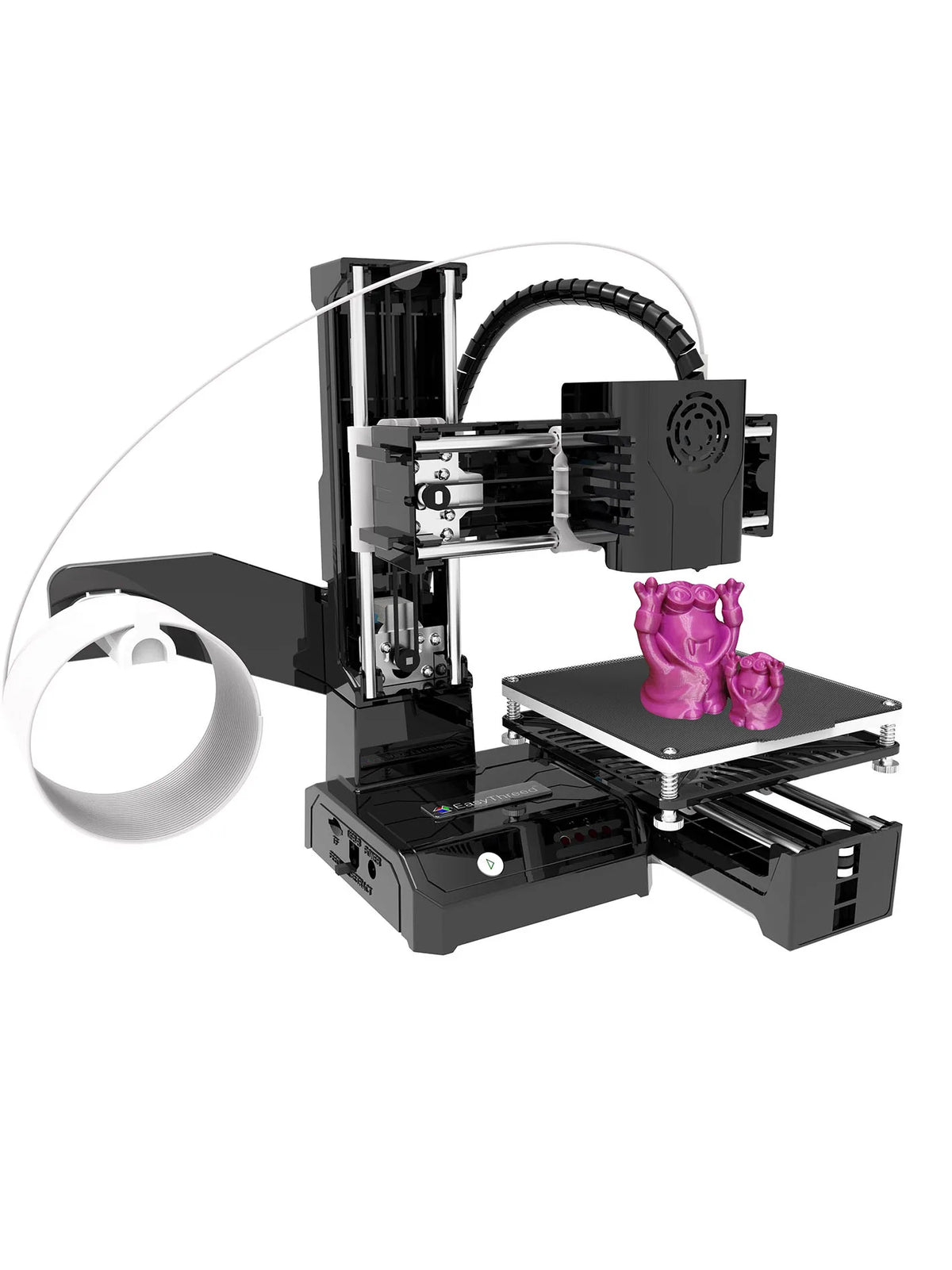 EasyThreed K9 Mini FDM 3D Printer – 10x10x10cm Build Volume, 1.75mm PLA & TPU Filament, 0.4mm Nozzle, EU / US / UK / AU / JP Plug