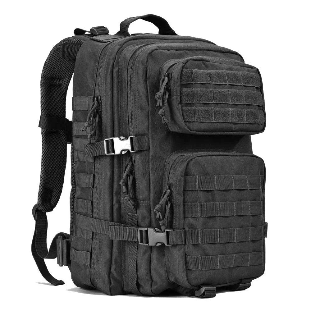 aade 45L Tactical Backpacks Molle Assault Pack 3 Day Bug Out Bag Hiking Treeking Rucksack Fitness Camping, Daily Work