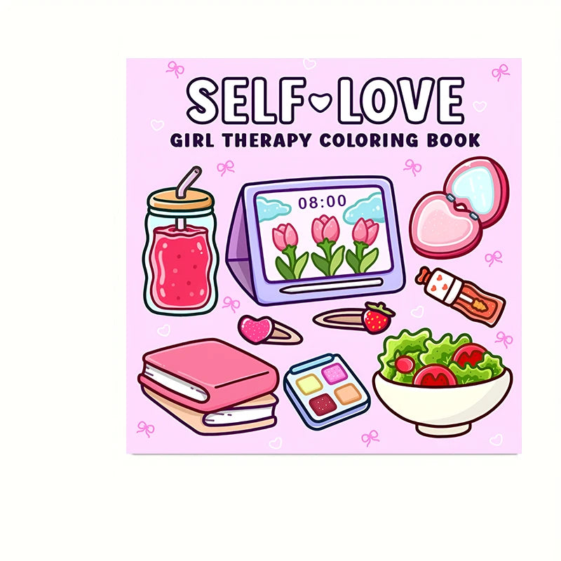 28 Pages Love Style Coloring Book for Adult | Colouring Book, Drawing Supplies for Christmas, Thanksgiving