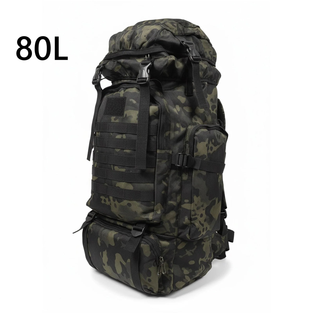 aadd 80L/100L  Mountaineering Bag Climb Bag Tactical Backpacks Large Backpack Outdoors Hiking Camping Travel Bags