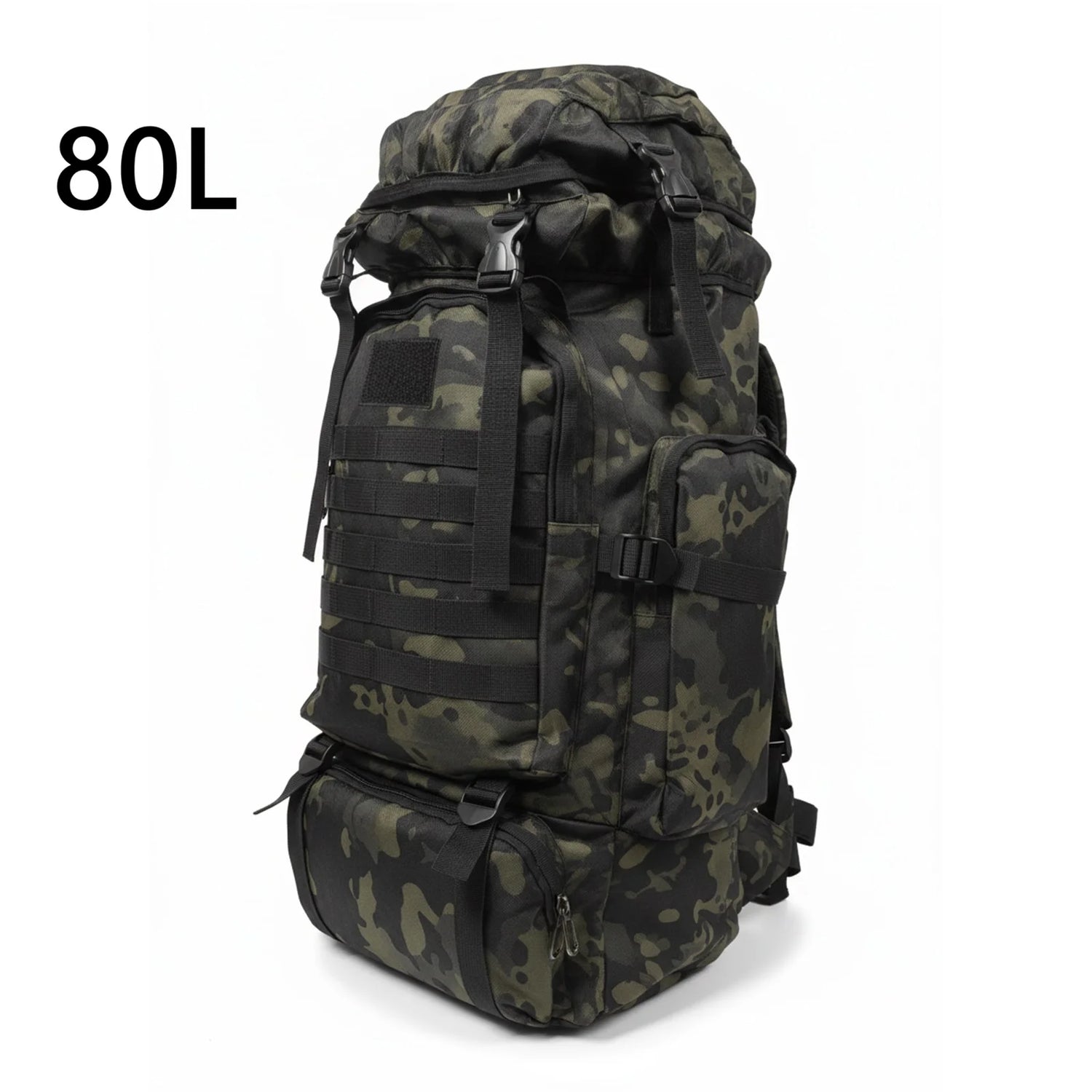 aadd 80L/100L  Mountaineering Bag Climb Bag Tactical Backpacks Large Backpack Outdoors Hiking Camping Travel Bags