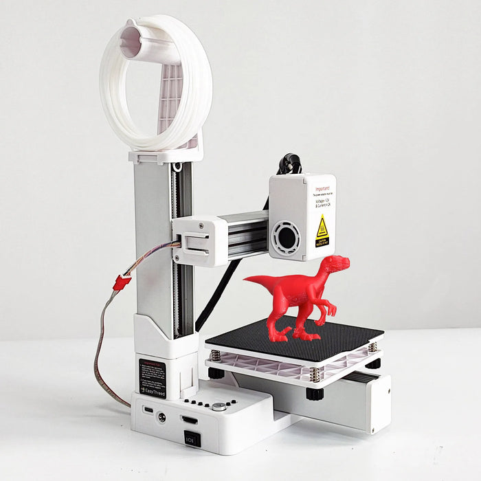 EasyThreed K10 Mini FDM 3D Printer – 100x100x100mm, 1.75mm PLA & TPU Filament, 0.4mm Nozzle, TF Card, EU / US / UK / AU Plug