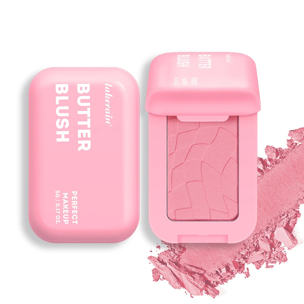ibcccndc Powder Blush – Vegan Formula, 12HR Wear, 3 Shades, Available with or without Brush