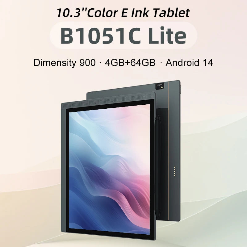 Bigme B1051C 10.3 Color E-Ink Tablet – Android 14, Kaleido 3 300PPI, Lite/Standard/Pro (4GB–8GB, 64GB–256GB), Stylus, Wi-Fi 6, Google Play