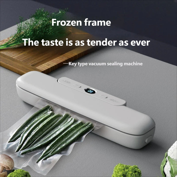 HOMEFISH Vacuum Sealing Machine – Compact Food Preservation & Compression Packaging, 220V EU, for Kitchen Use