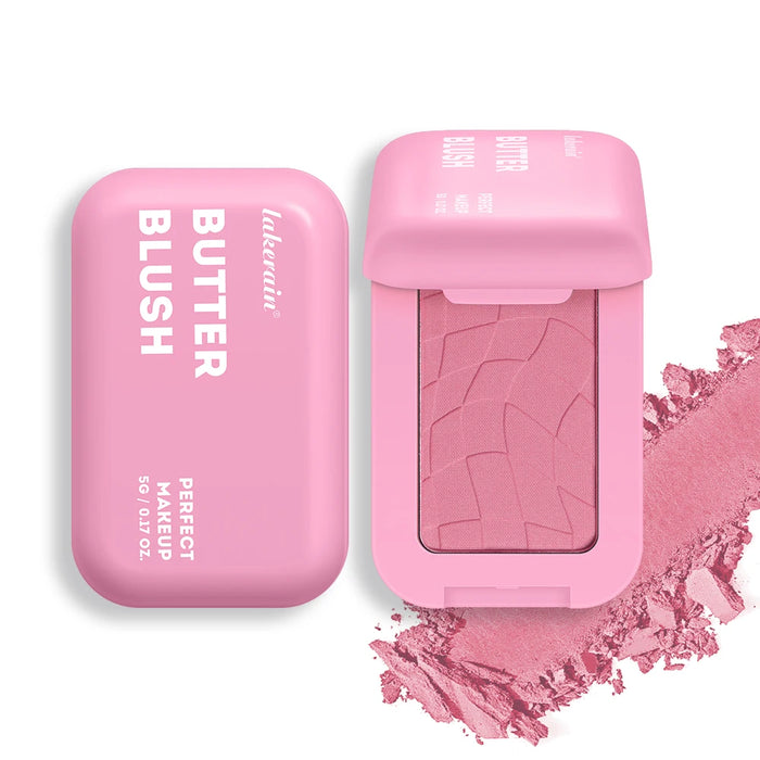 ibcccndc Powder Blush – Vegan Formula, 12HR Wear, 3 Shades, Available with or without Brush